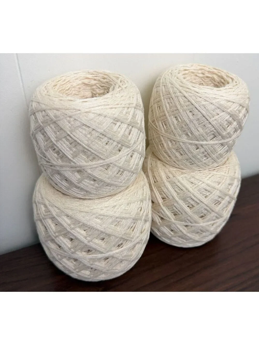 Reclaimed Yarn DK 985 Yds Buttercream Cream 430g (4 Cakes)
